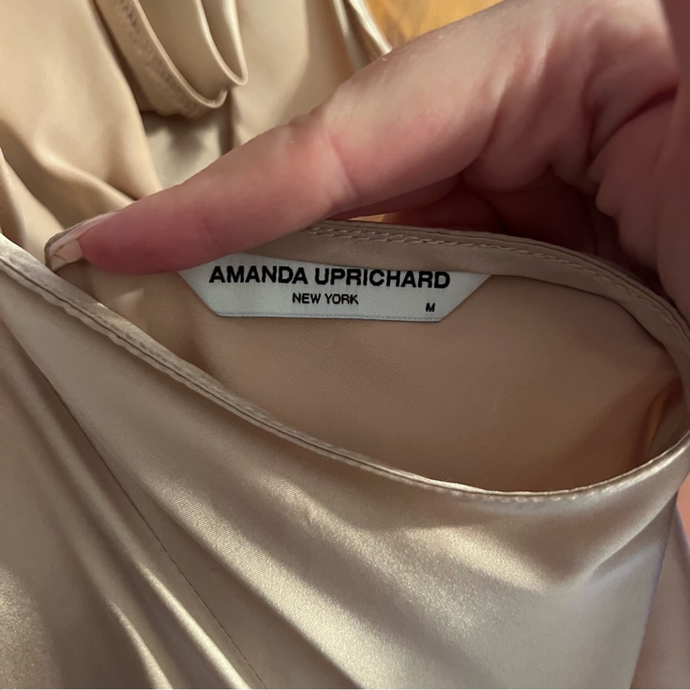 Amanda Uprichard champagne wedding dress - Picture 4 of 4